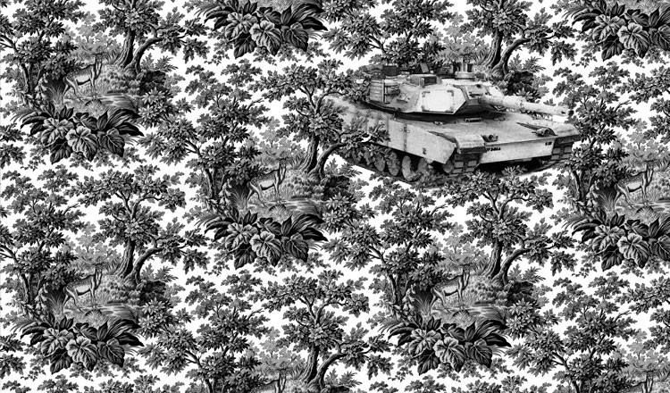 Brigitte Zieger, Tank Wallpaper.